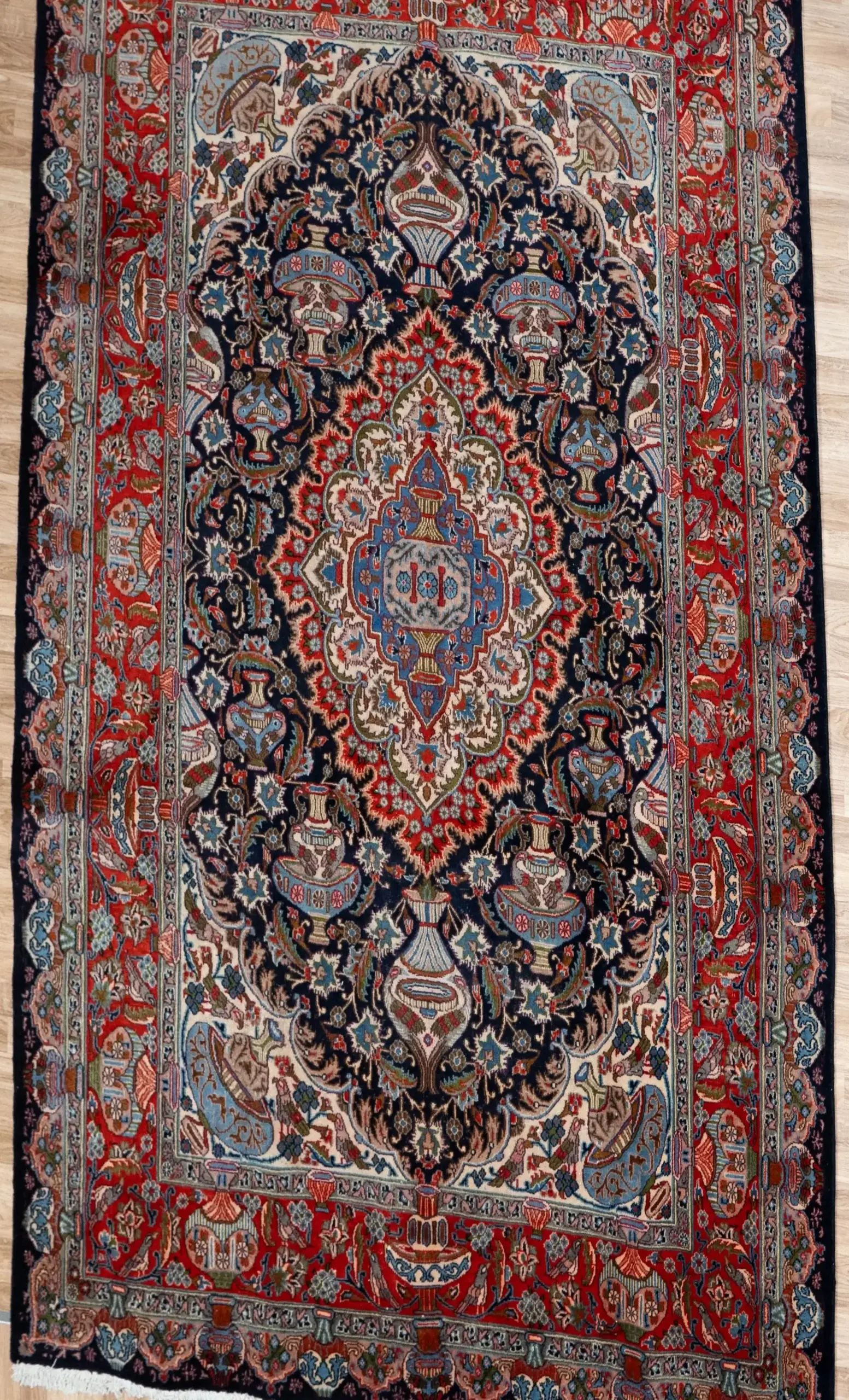 Kashamar Wool Rug 6.6 x 9.6 View 2