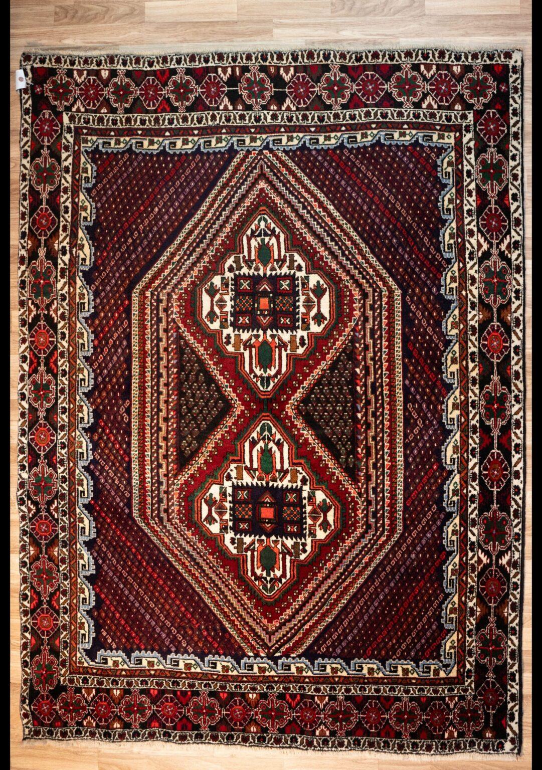 Sirjan Wool Rug 5'x7' View 2