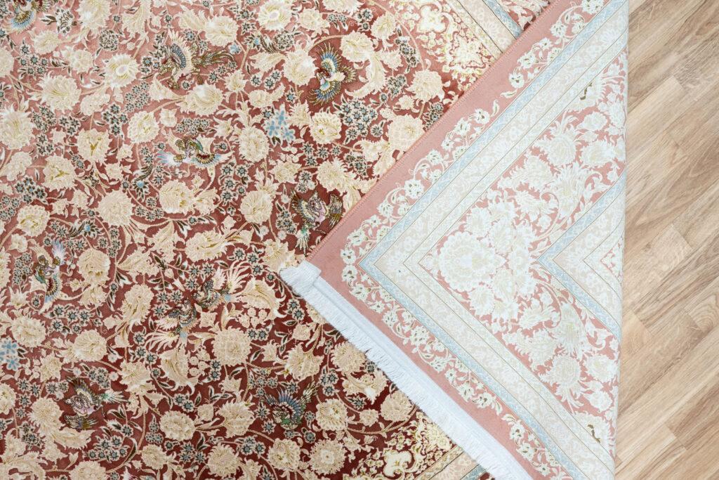 Tabriz Design Wool Rug 7'x10' View 4