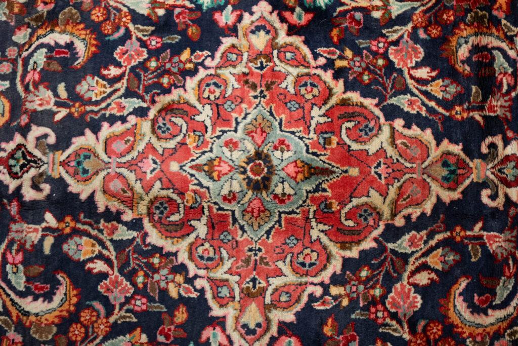 Hamadan Wool Rug 9.7x6.11 View 1
