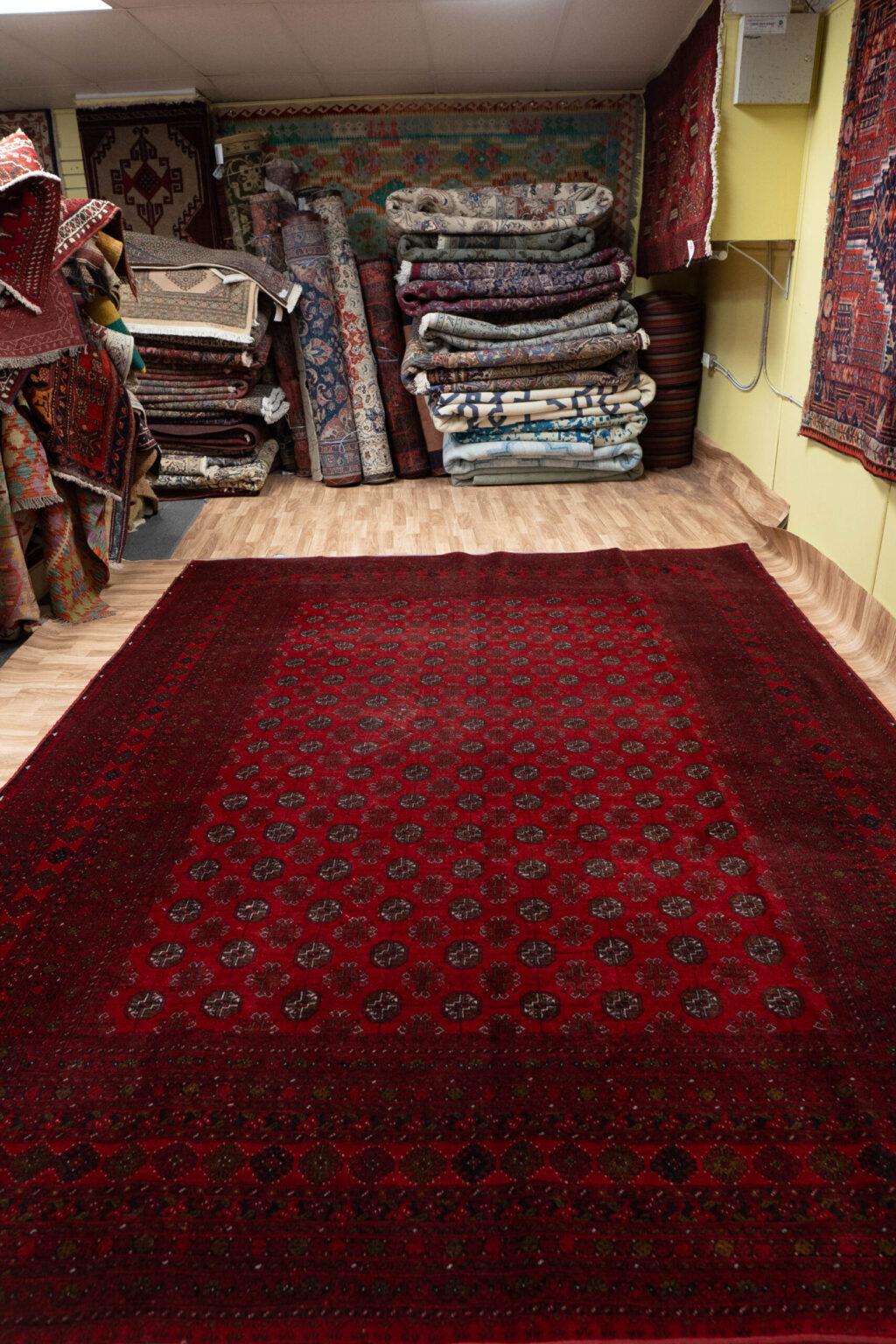 Turkmen Wool Rug 8.3x11.8 View 1