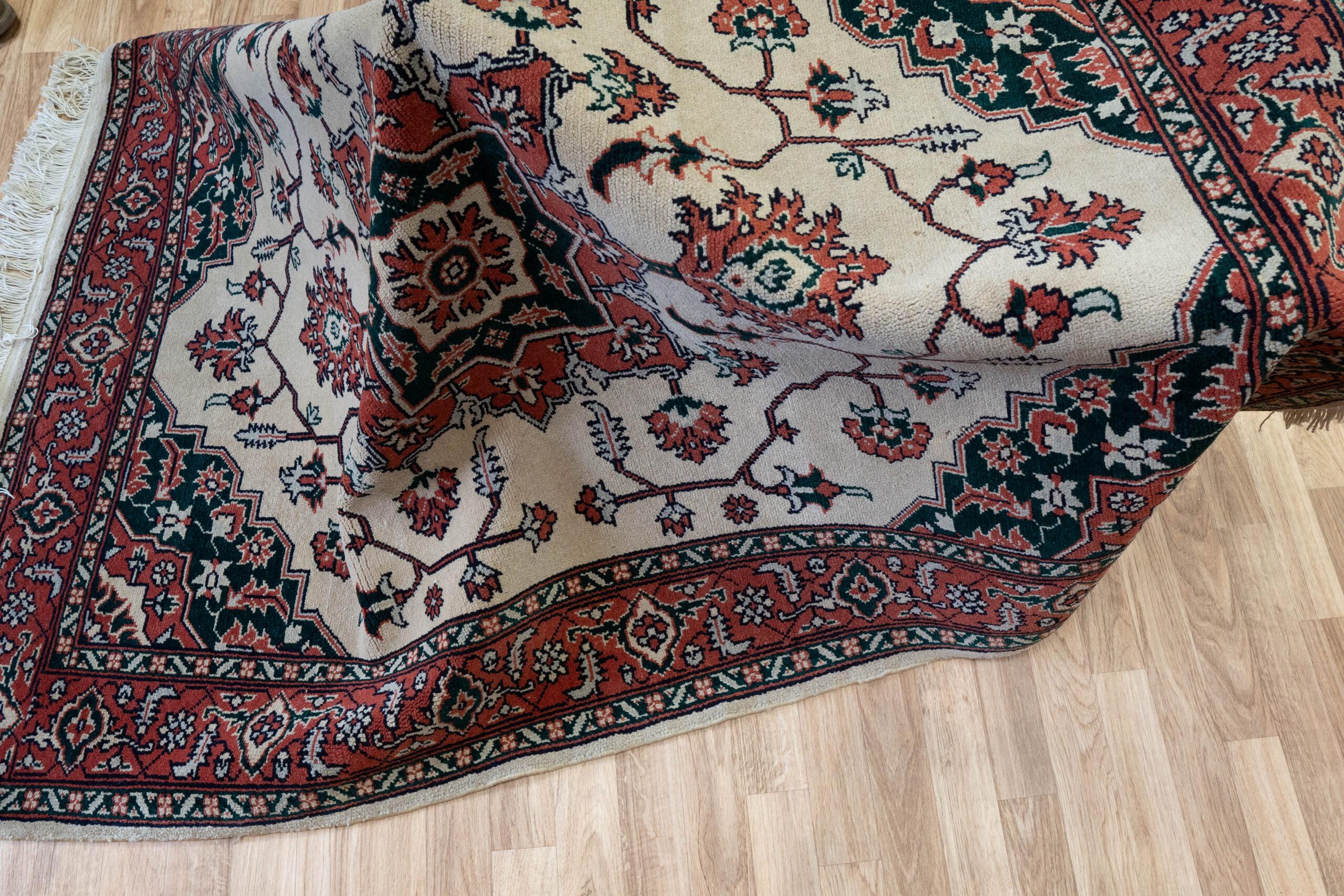 Tabriz Wool Rug 3.6'x5.5' View 7