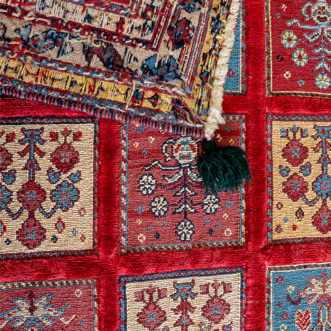 Kilim Rug 3907 – Genuine Hand-Woven Wool Oriental Rug View 3