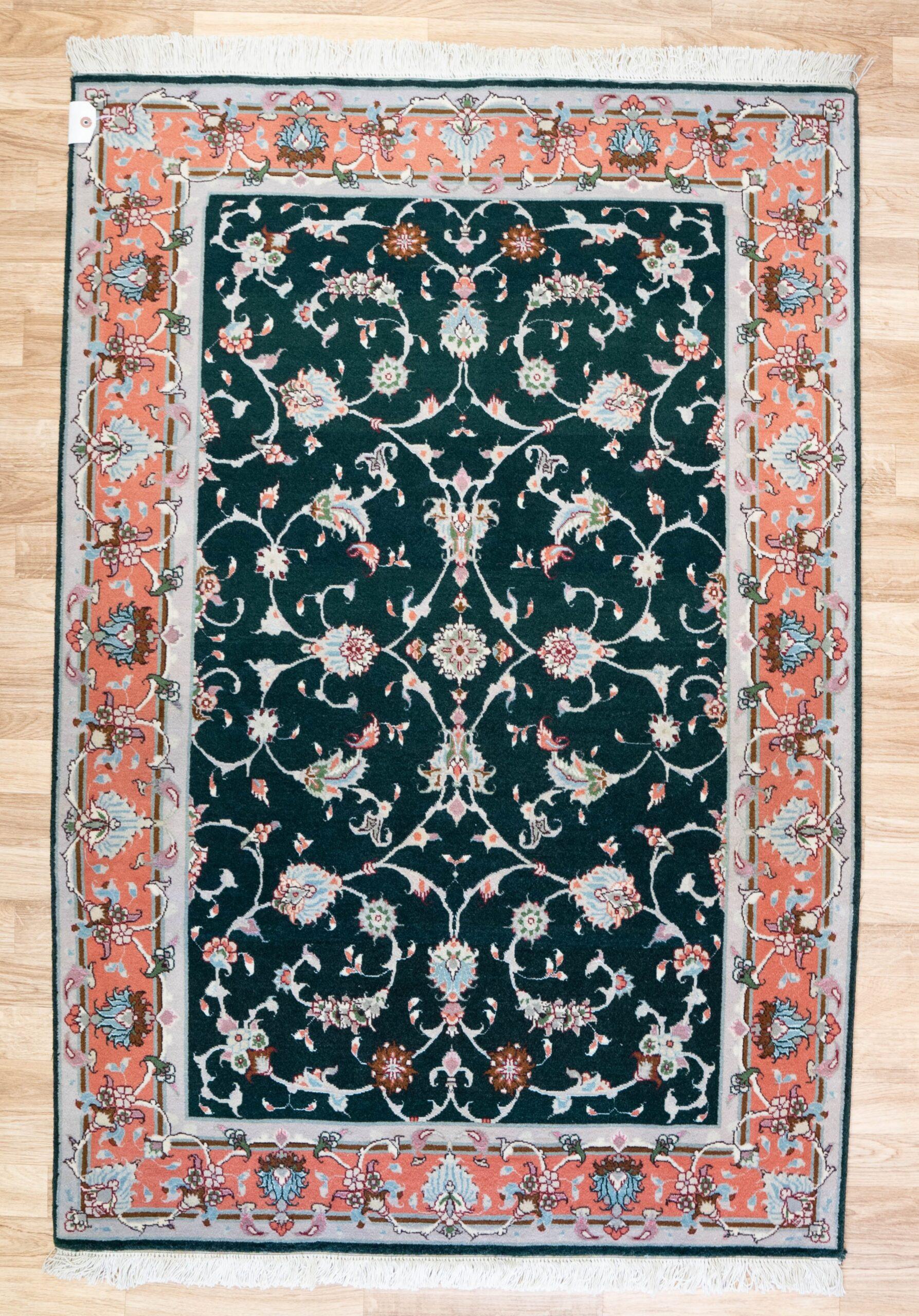 Tabriz Wool silk 3'x5' View 1