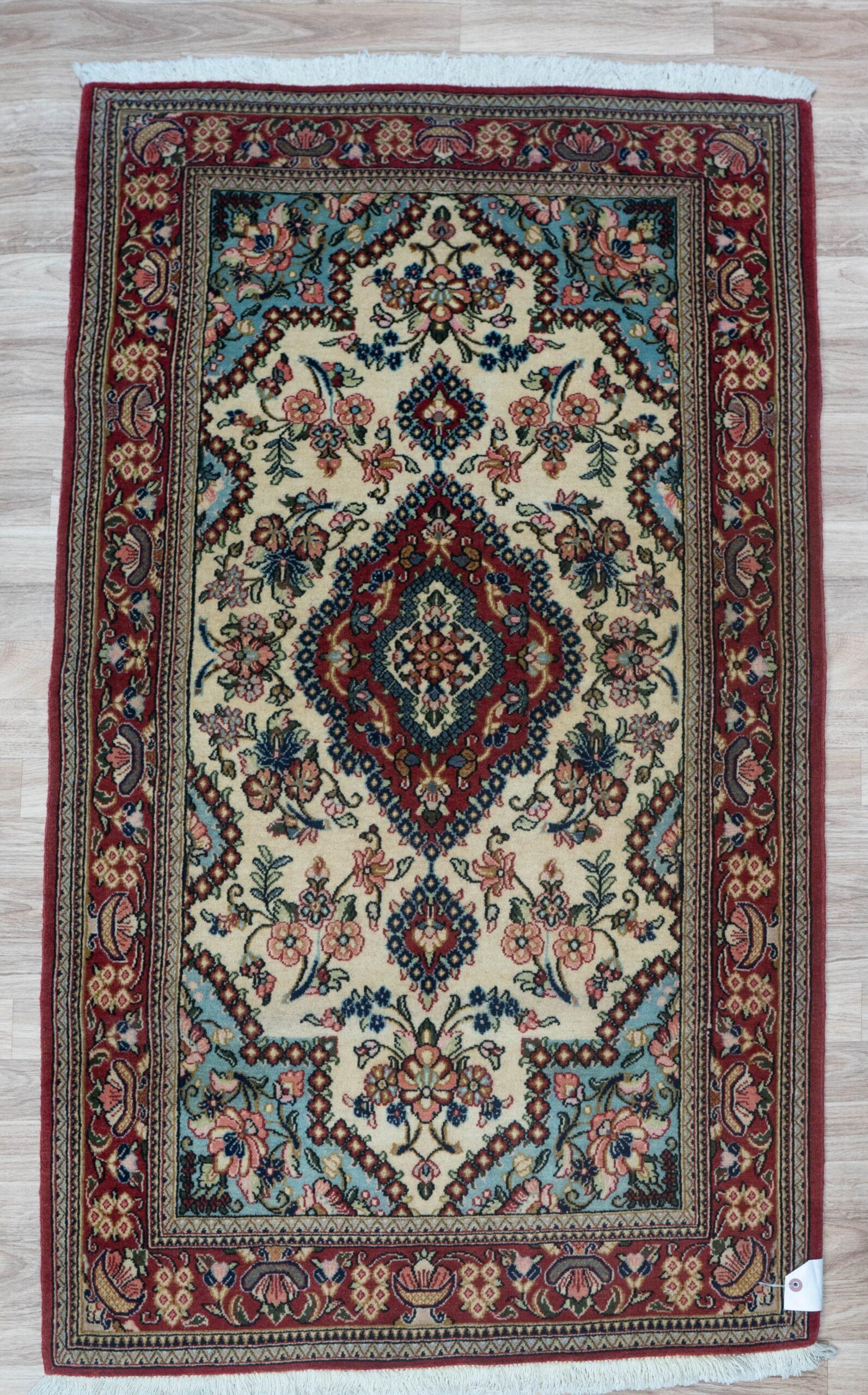 Qum wool Rug 4.1x2.8 View 1