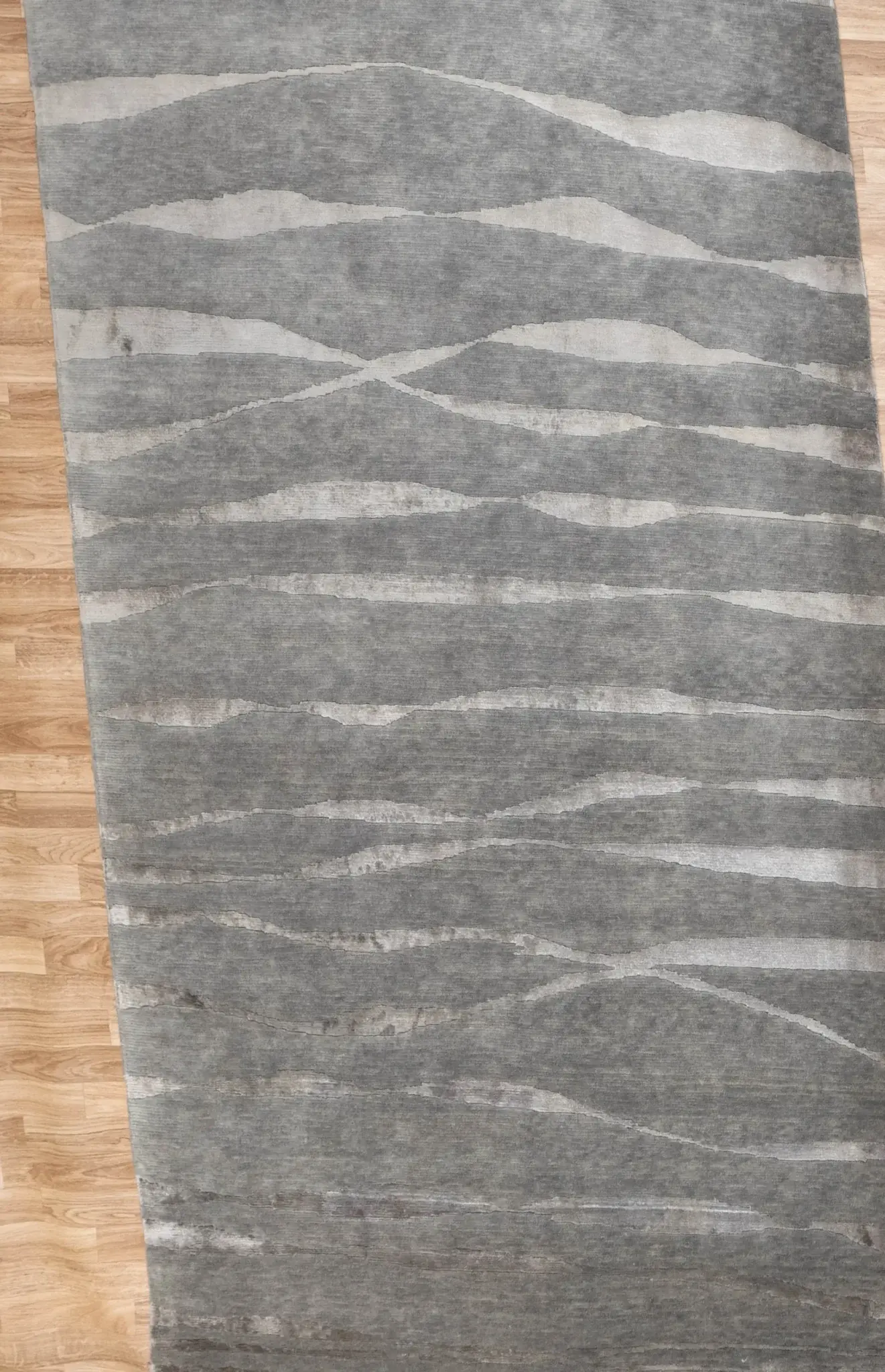 Tibet Wool Silk Rug 6 x 8'