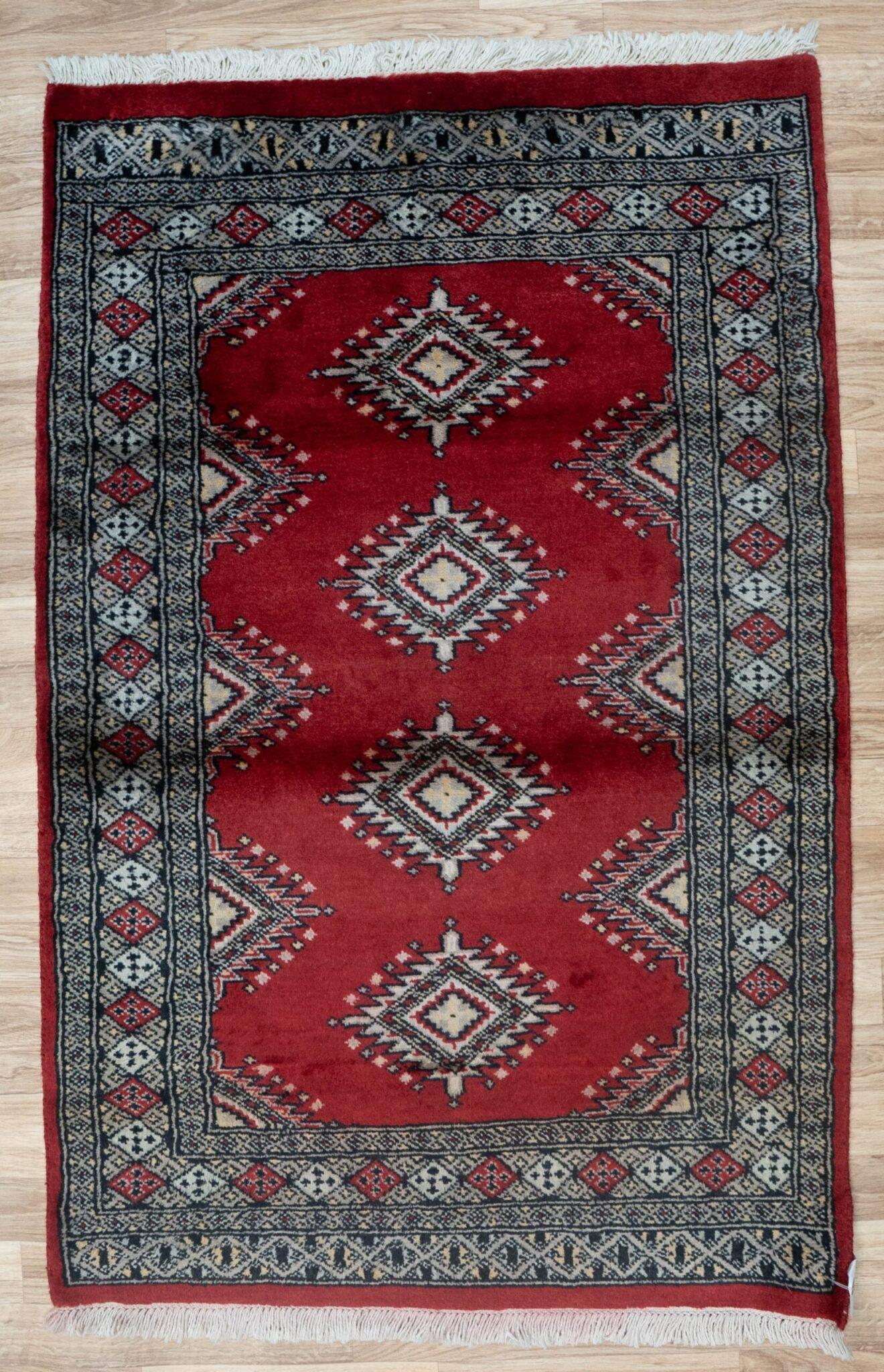 Bokhara Wool Rug 2.8x4.3 View 1