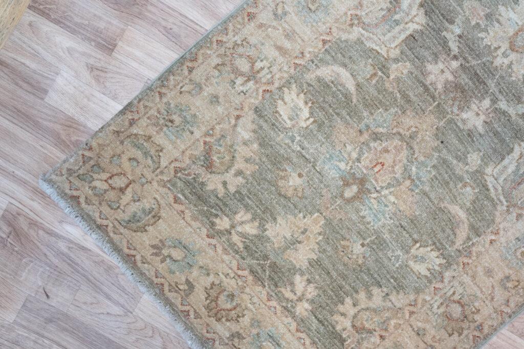 Chobi Wool Rug 2.7'x11.9' View 3