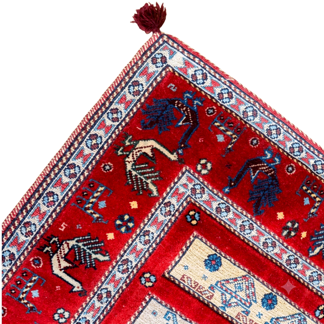 Kilim Rug 3908 – Genuine Hand-Woven Wool Oriental Rug View 2
