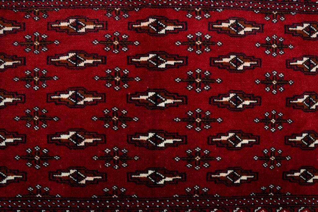 Turkmen Wool Rug 3.5x1.8 View 2