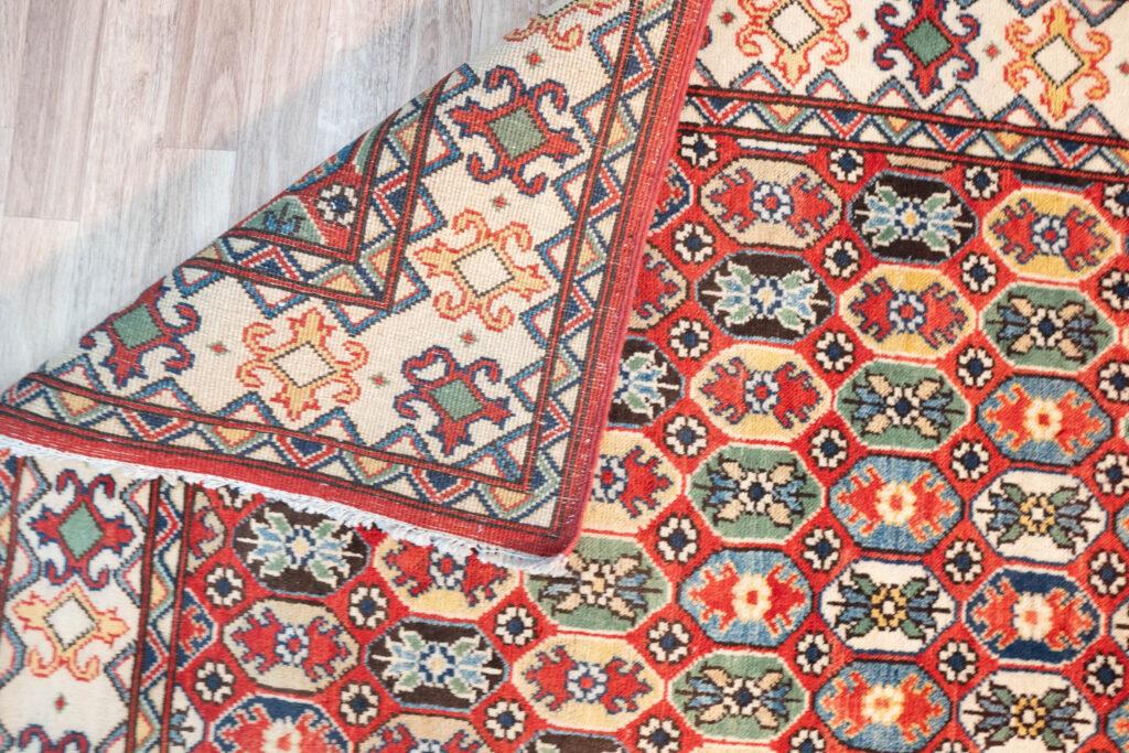 Kazak Wool Pile Rug 3.10'x6' View 4