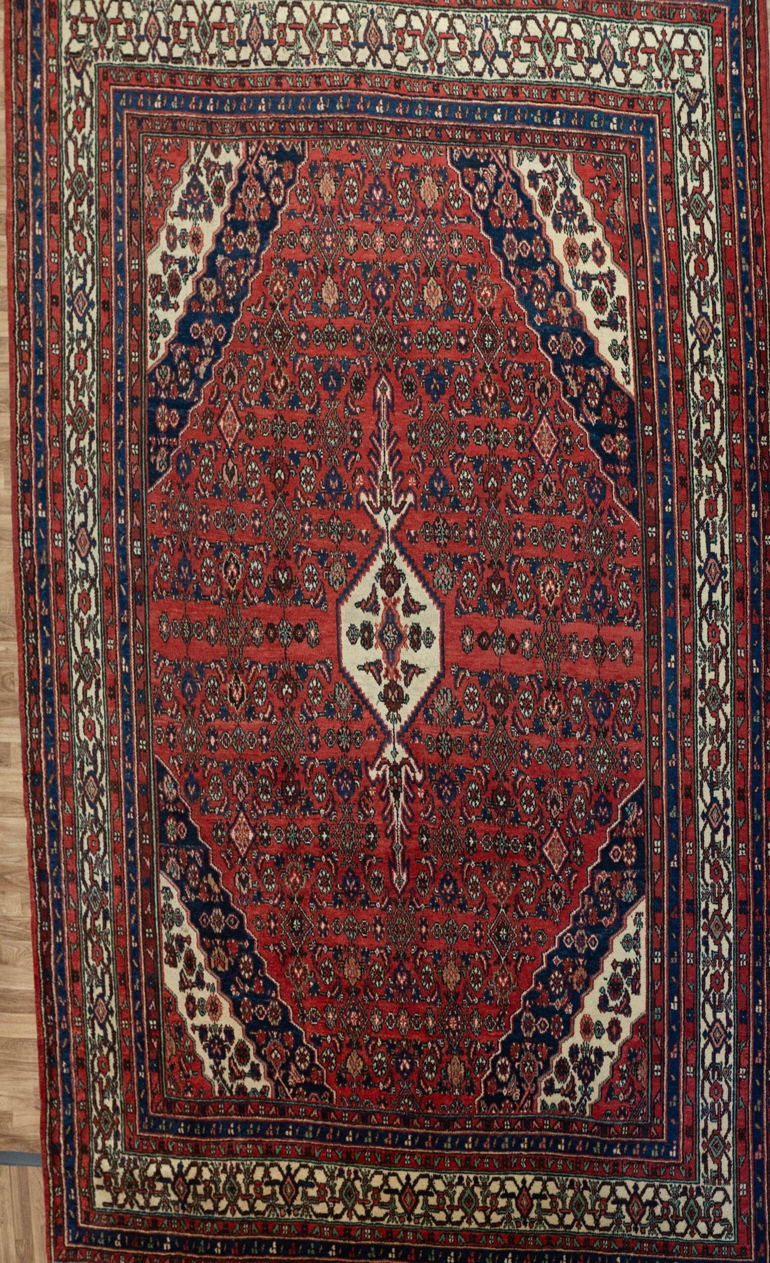 Hamadan Wool Rug 8.6'x11.6' View 1