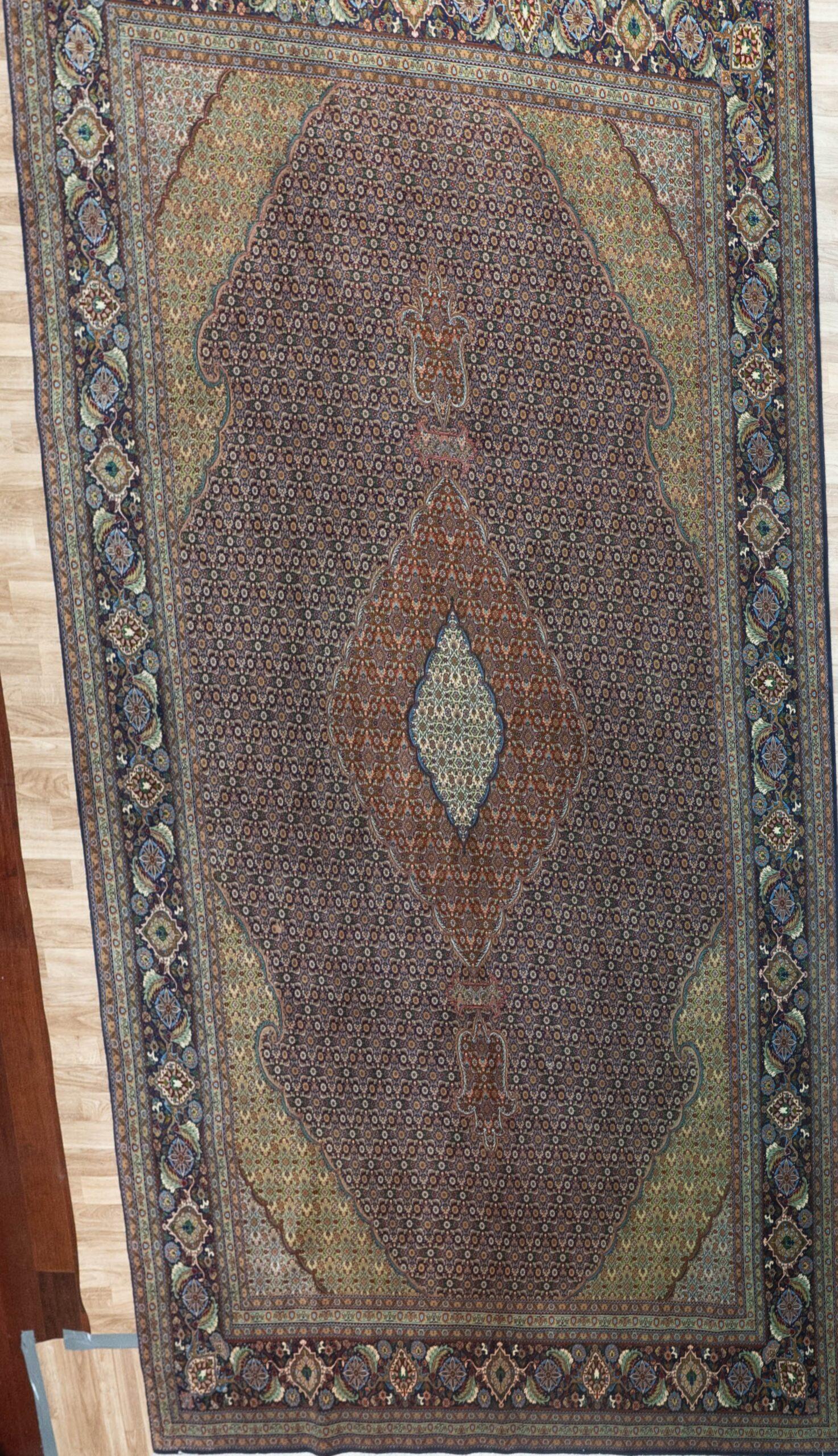 Tabriz Wool Rug 8'x11' View 1