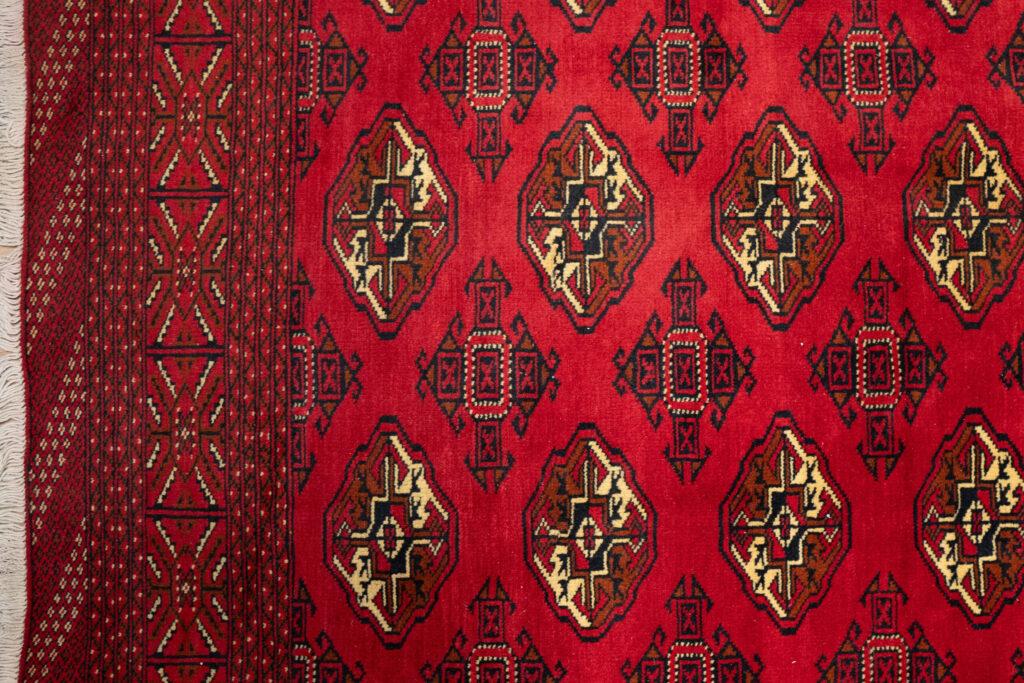 Turkmen Wool Rug 12.9x9.8 View 3