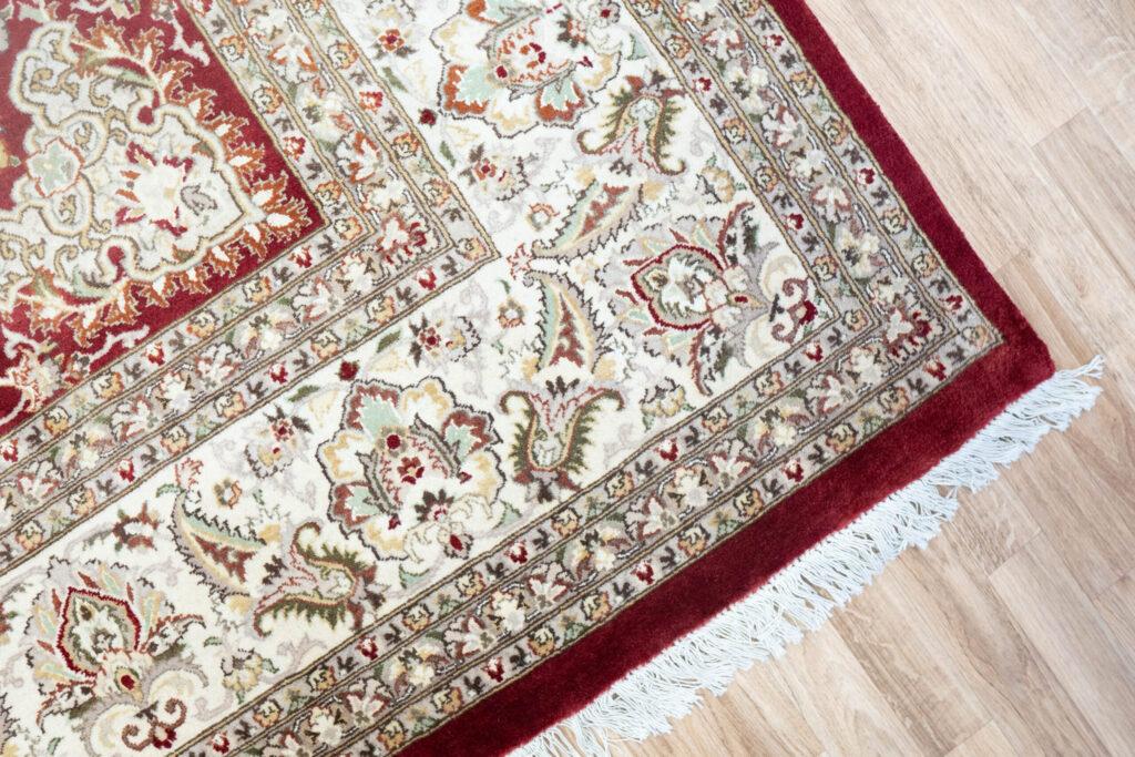 Tabriz Wool Rug 9'x12' View 7