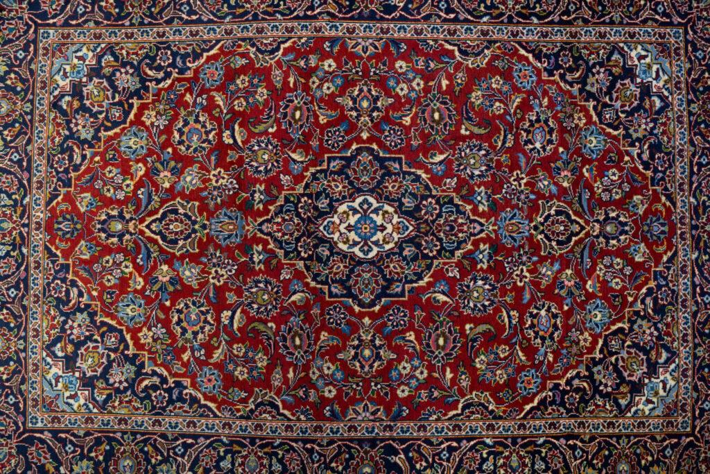 Kashan Kurk Wool Rug 4.9'x6.9' View 5