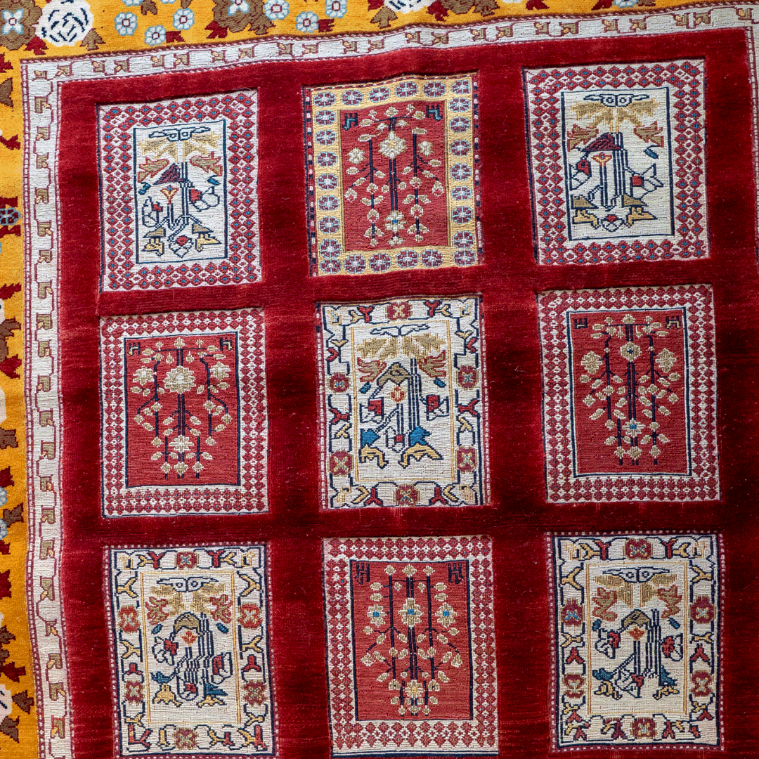 Gabbeh Rug AR-3927 – Genuine Hand-Woven Wool Oriental Rug View 5