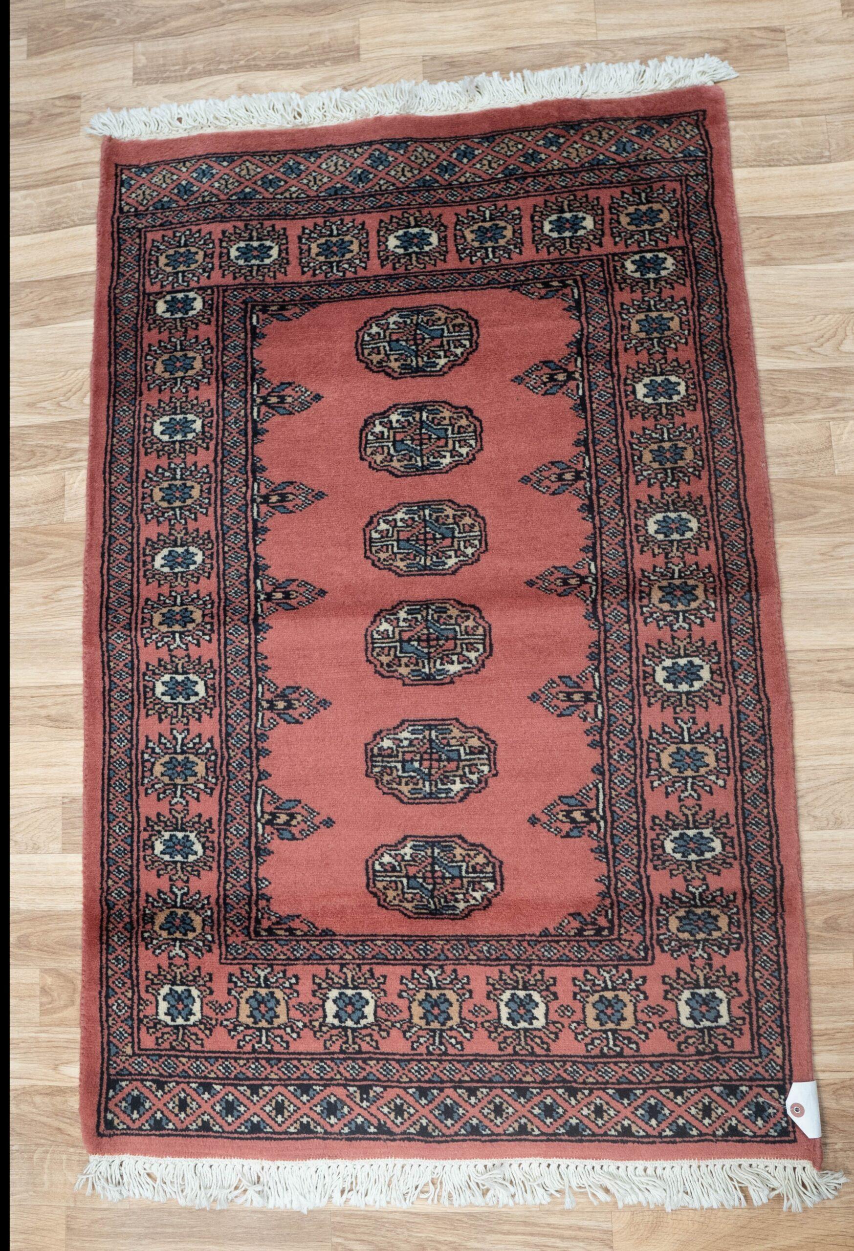 Bokhara Wool Rug 2.6x4.4 View 1