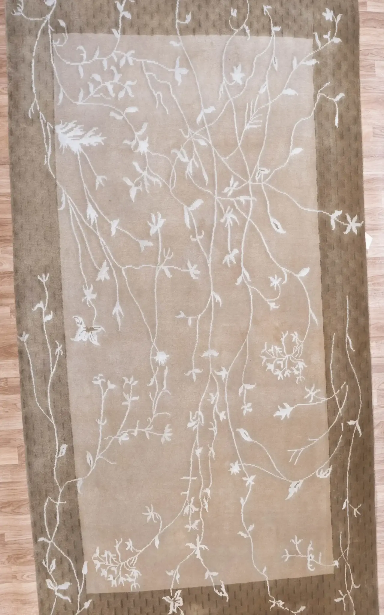 Tibet Wool Silk Rug 6 x 9' View 1