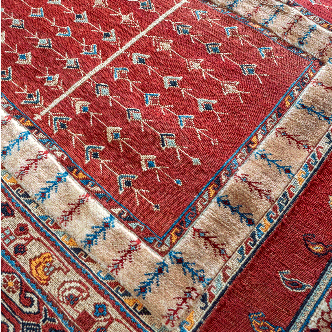 Kilim Rug 3919 – Genuine Hand-Woven Wool Oriental Rug View 3