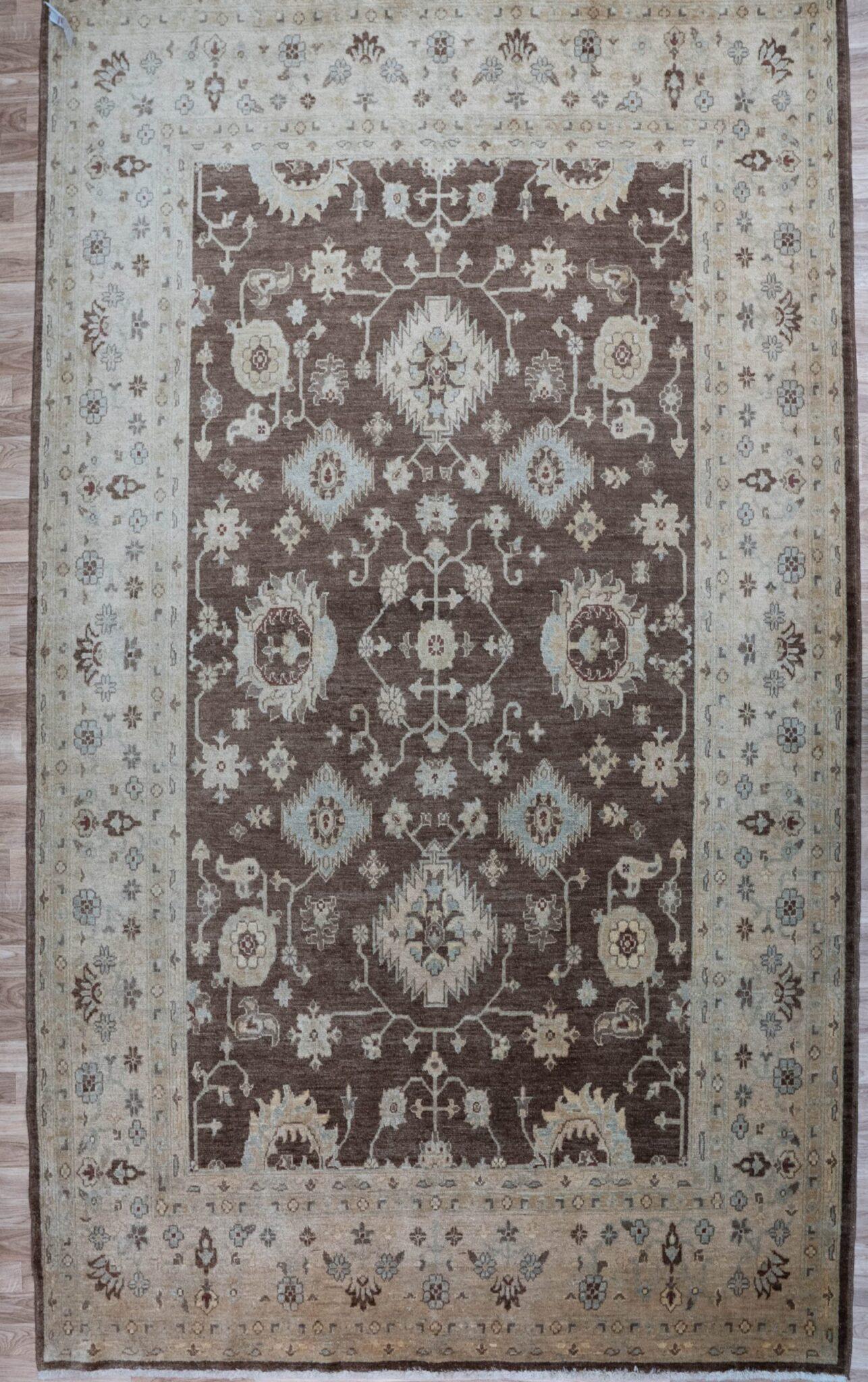 Chobi Wool Pile Rug 6.7'x9.7' View 2