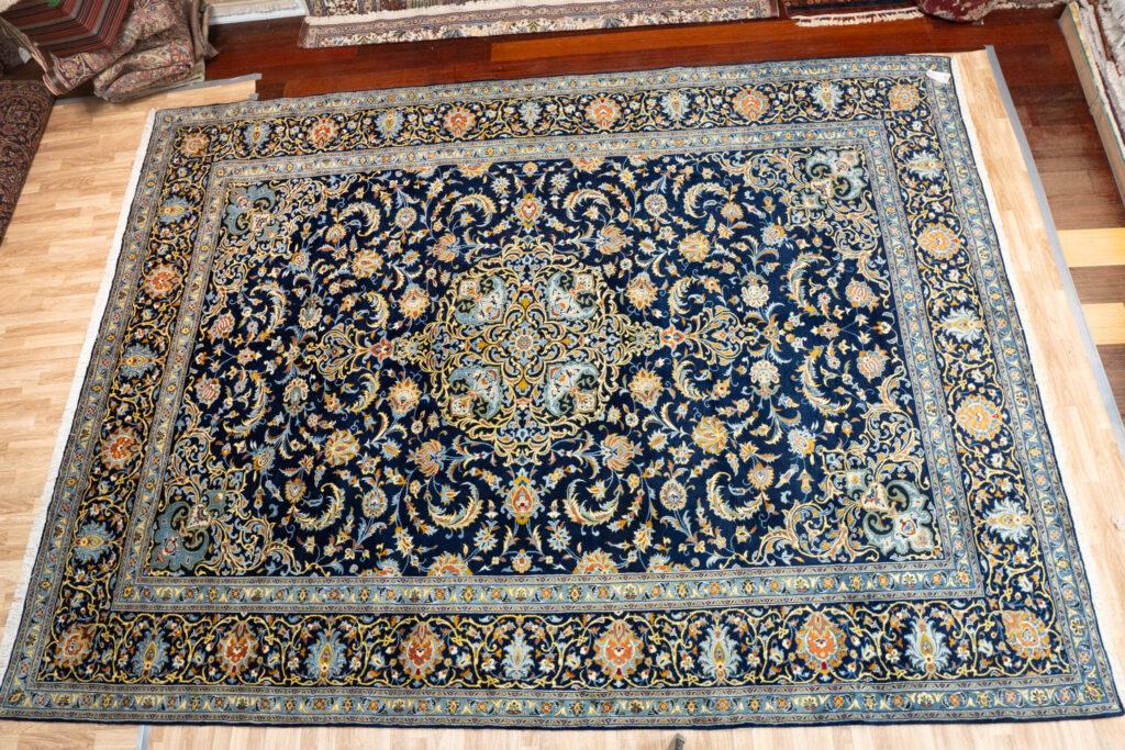 Kashan Wool Rug 9.8'x13.1' View 1