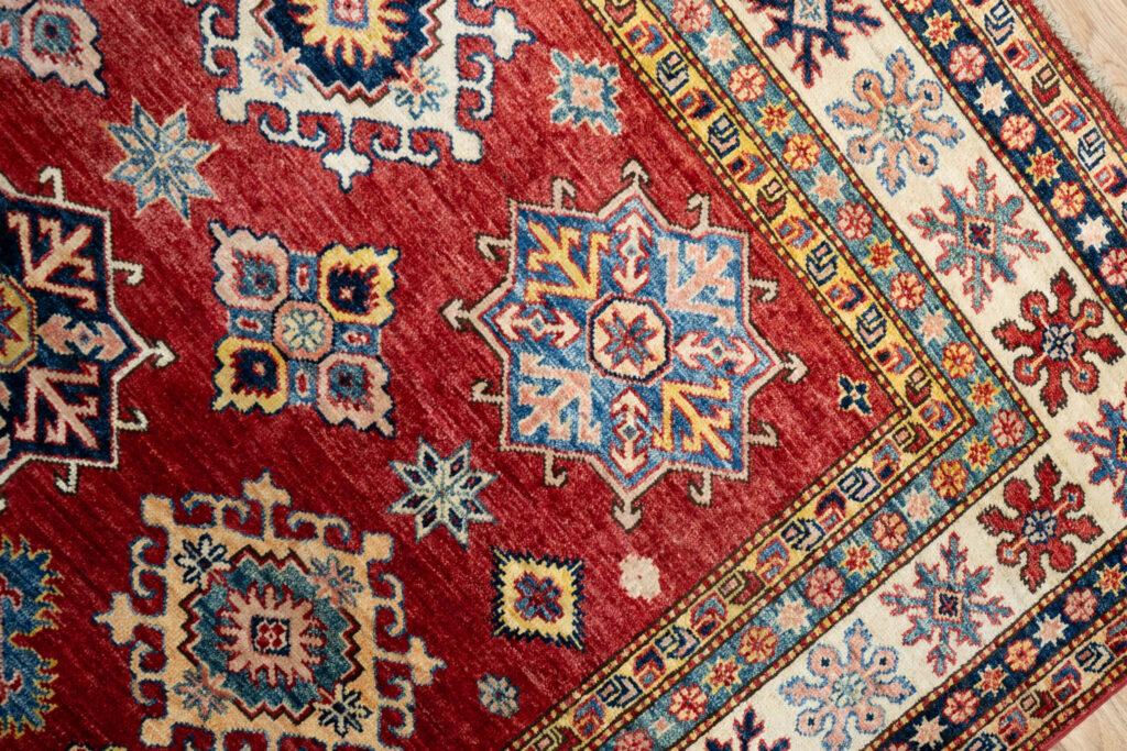 Kazak Wool Rug 6'x8' View 4