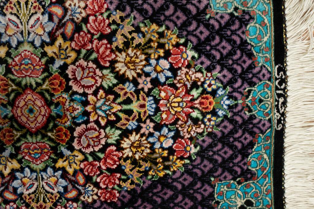 Qum Wool Rug 1.4x0.10 View 2
