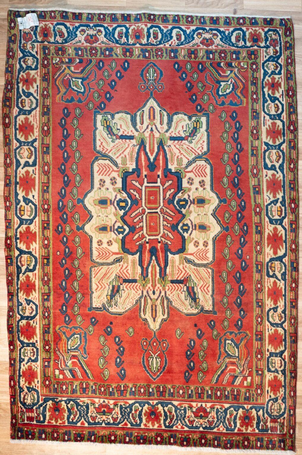 Yezd Wool Pile Rug 5'x7' View 2