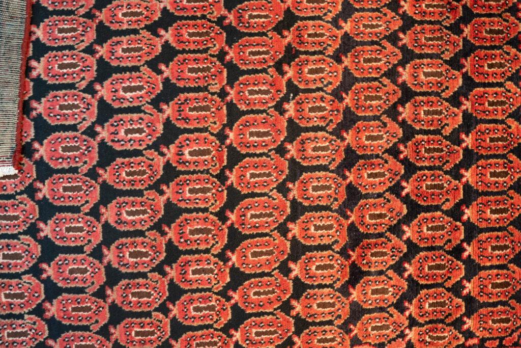 Hamadan Wool Pile rug 4.4'x6.8' View 4