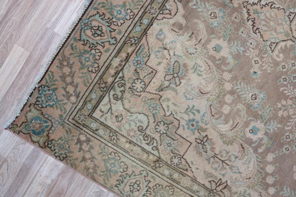 Tabriz Overdyed Rug 6'x9' View 4