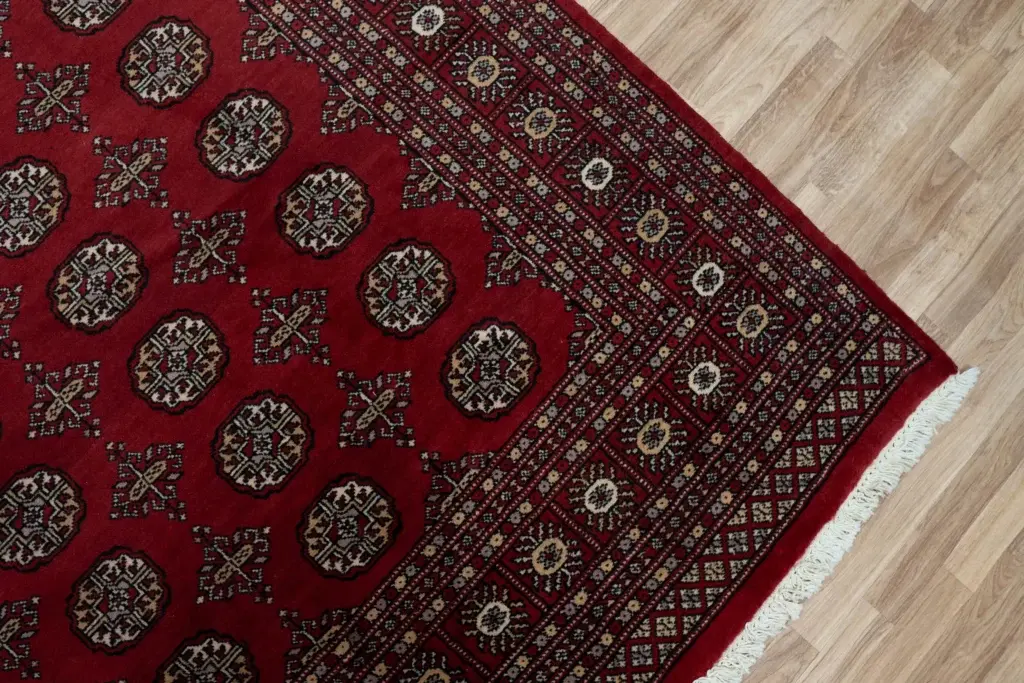 Bokhara Wool Rug 9.2'x6.2' View 1