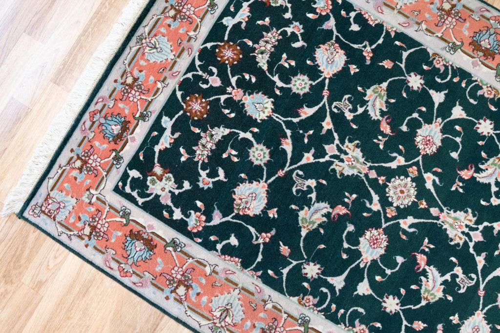 Tabriz Wool silk 3'x5' View 4