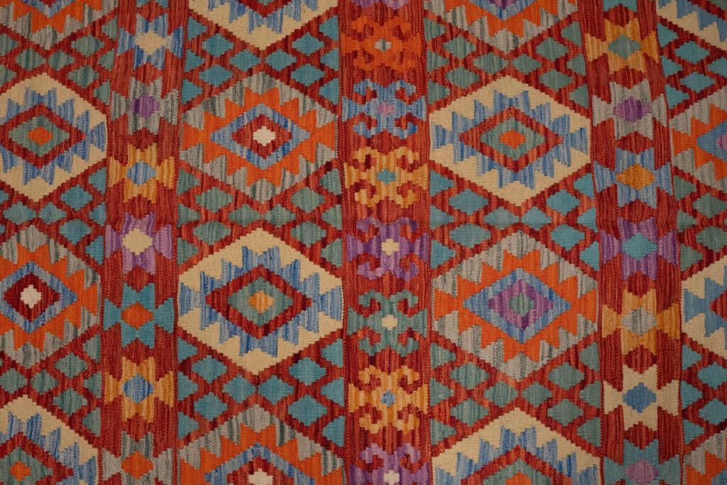 Kilim Wool Rug 6.7x9.10 View 2