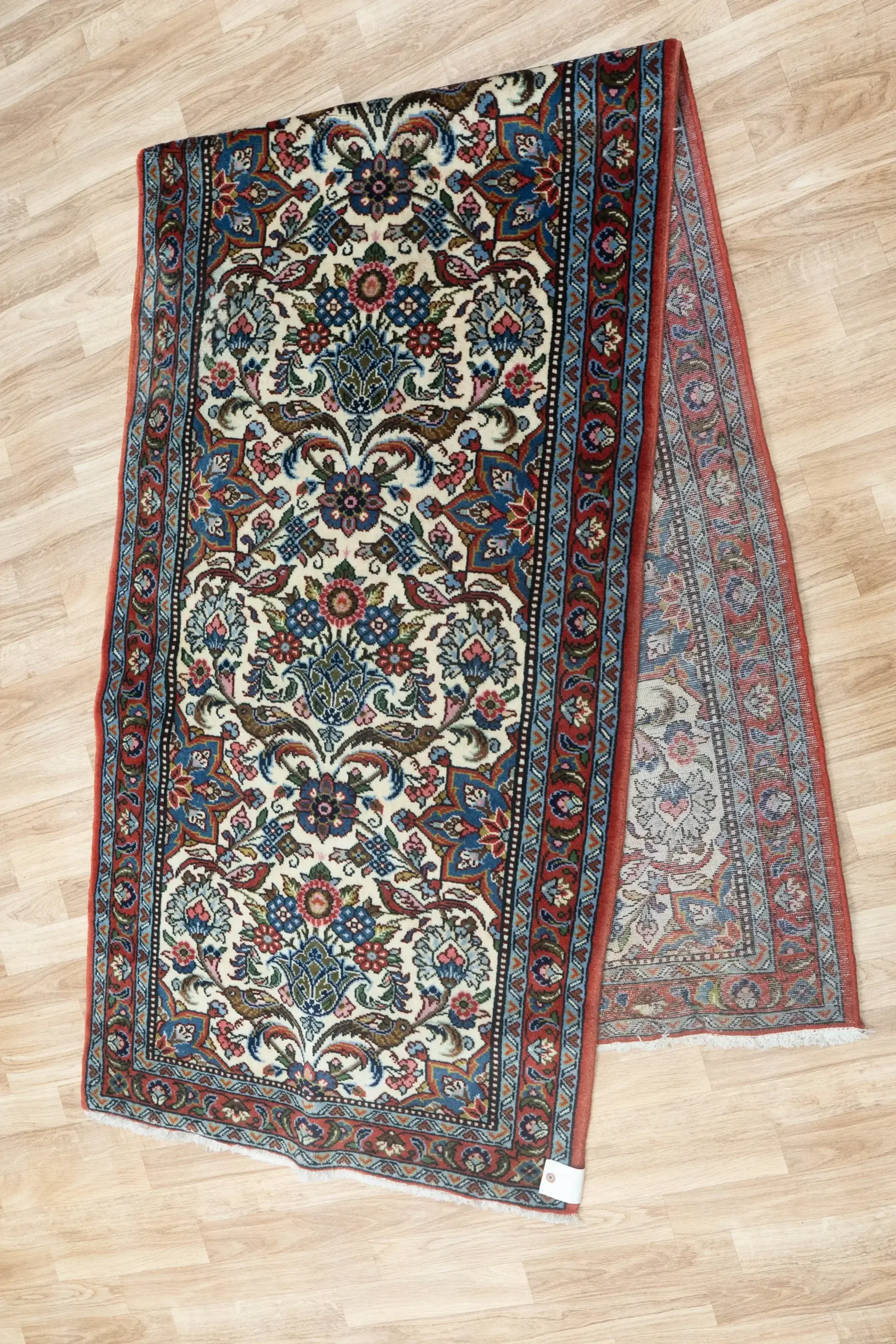 Tabriz Wool Rug 6.8 x 9.8 View 3