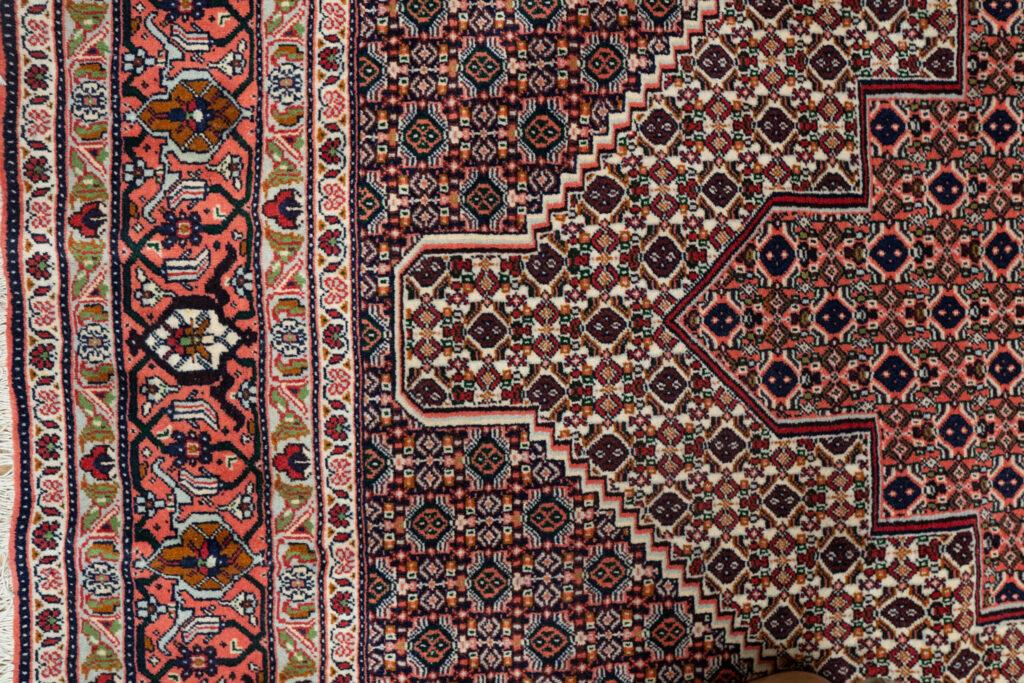 Sanandaj Wool Rug 8.1x11.7 View 3