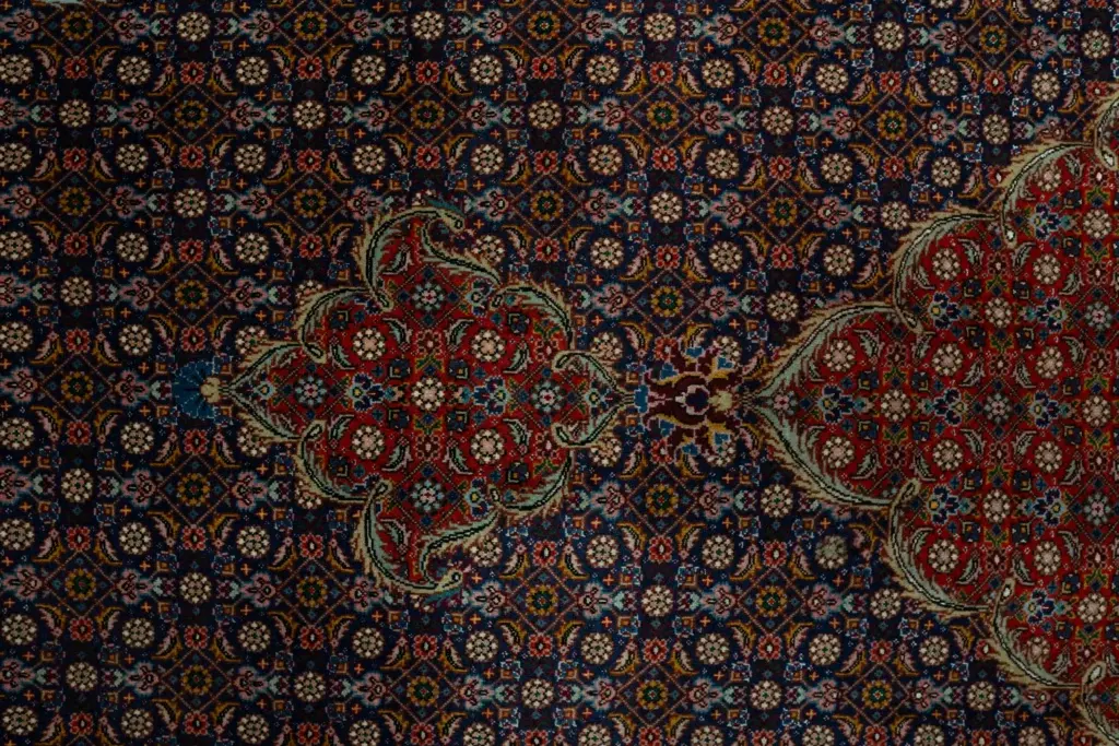 Tabriz Wool Rug 6.5x10.4' View 5