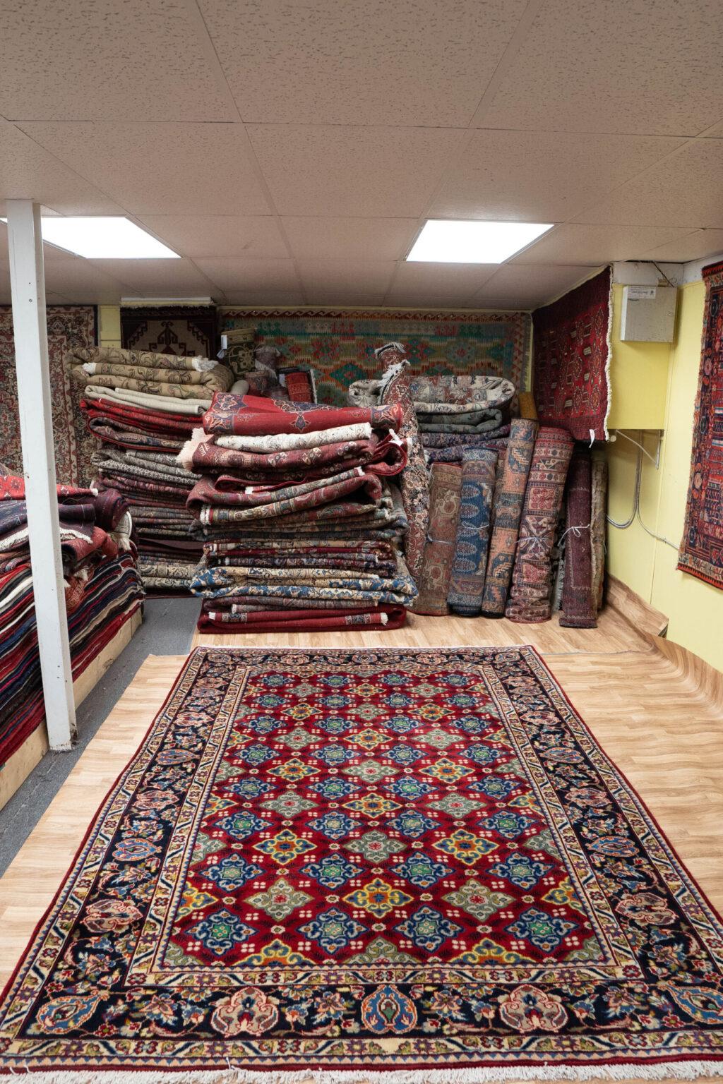 Najafabad Wool rug 9.8x6.8 View 3