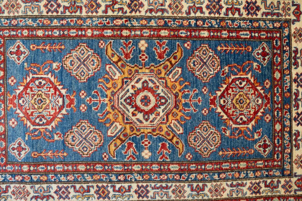 Kazak Wool Pile Rug 2.10'x4.6' View 2