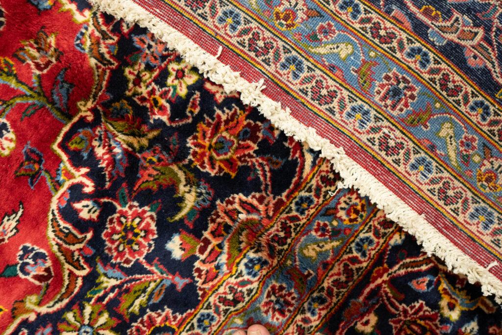 Kashan Wool Rug 16.8x11.0 View 4