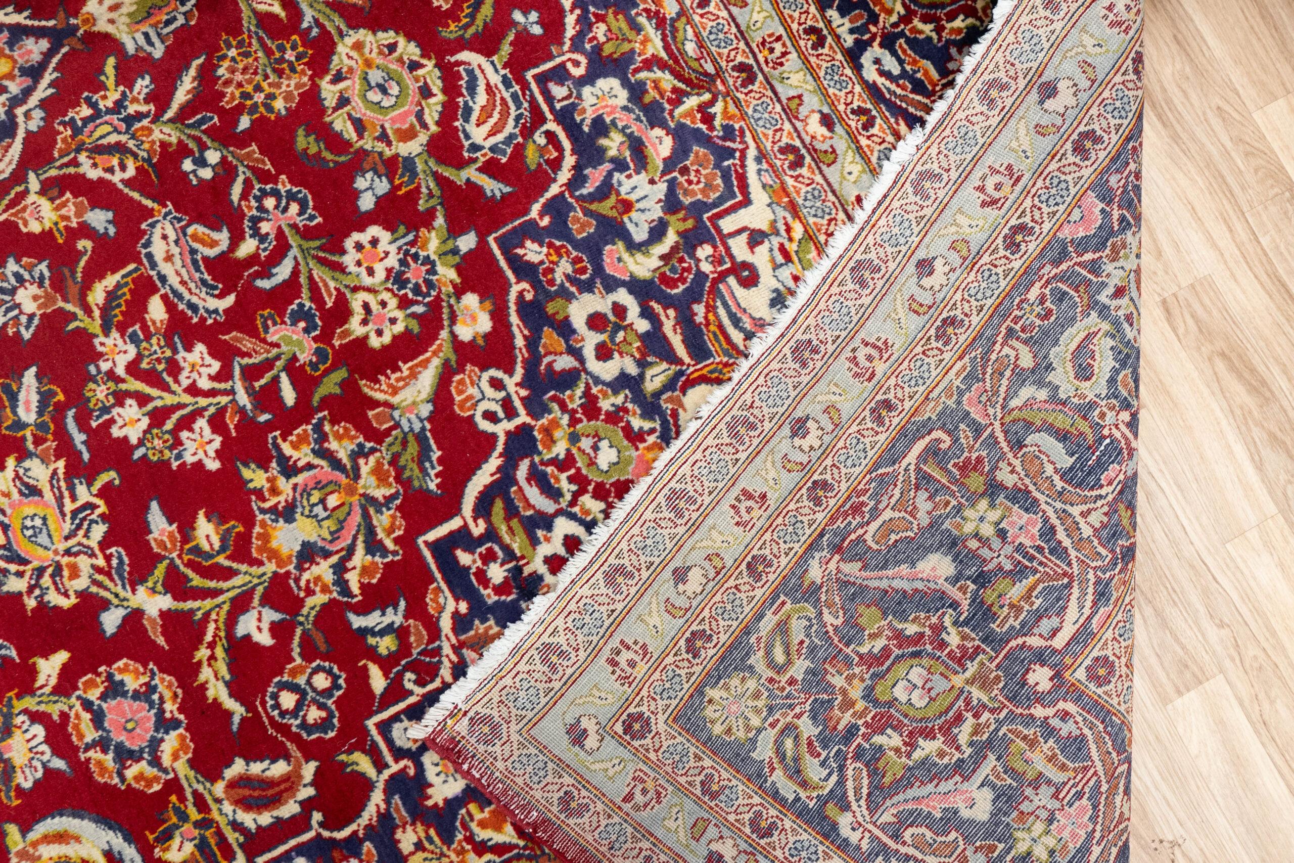 Kashan Wool Rug 9.9x13.9 View 3