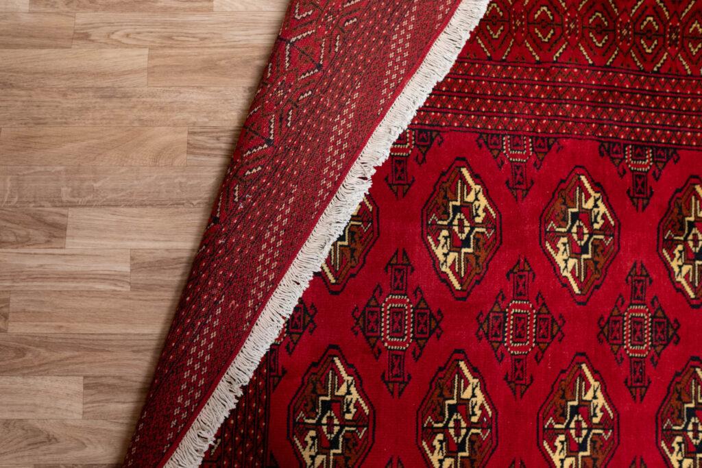 Turkmen Wool Rug 12.9x9.8 View 4