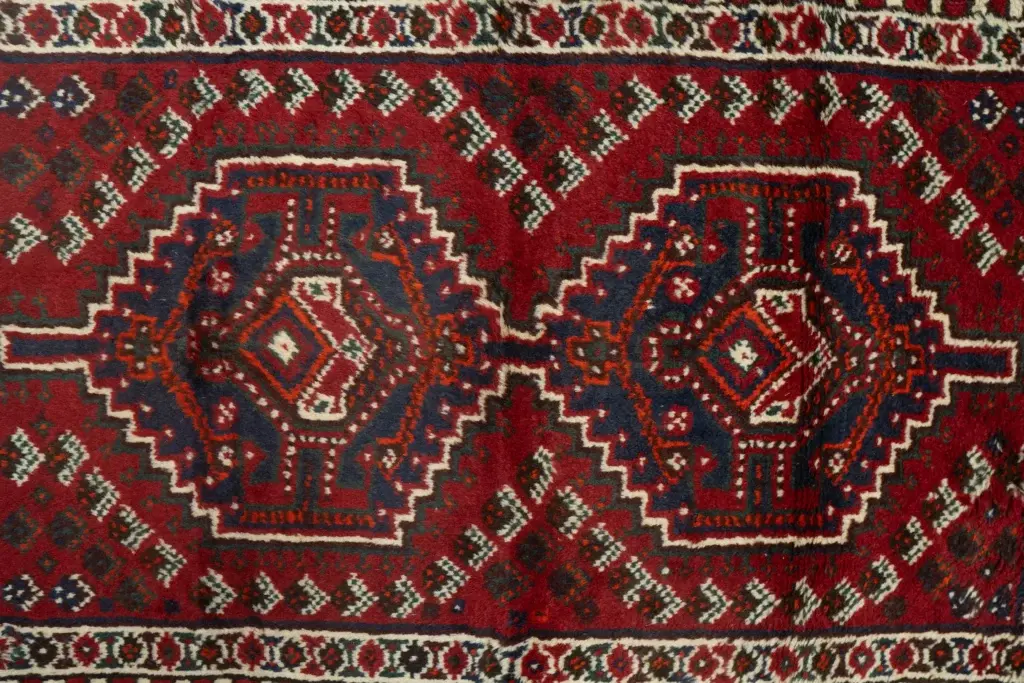 Shiraz Tabriz Wool Rug 2.5x4.0 View 1