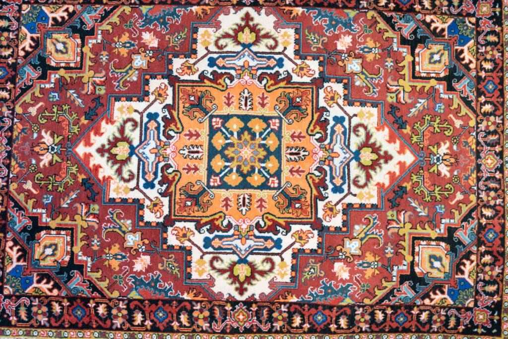 Heriz Wool Rug 3.5'x5.5' View 2