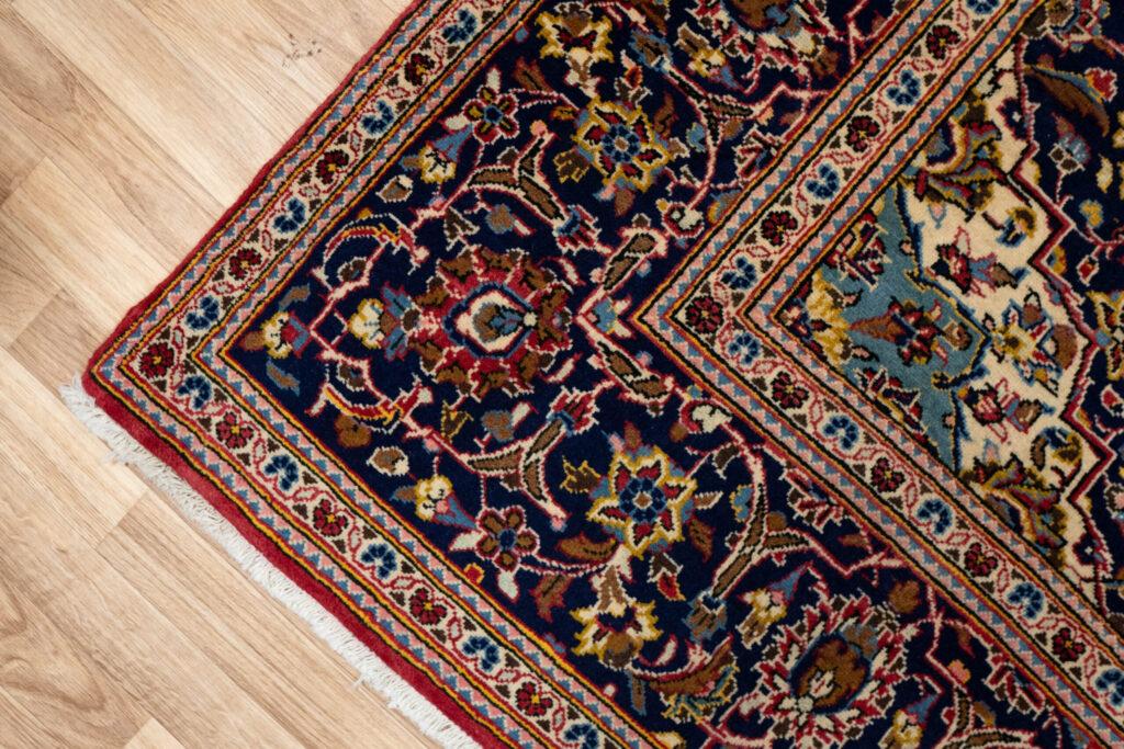 Kashan Wool Rug 6.8x9.8 View 2
