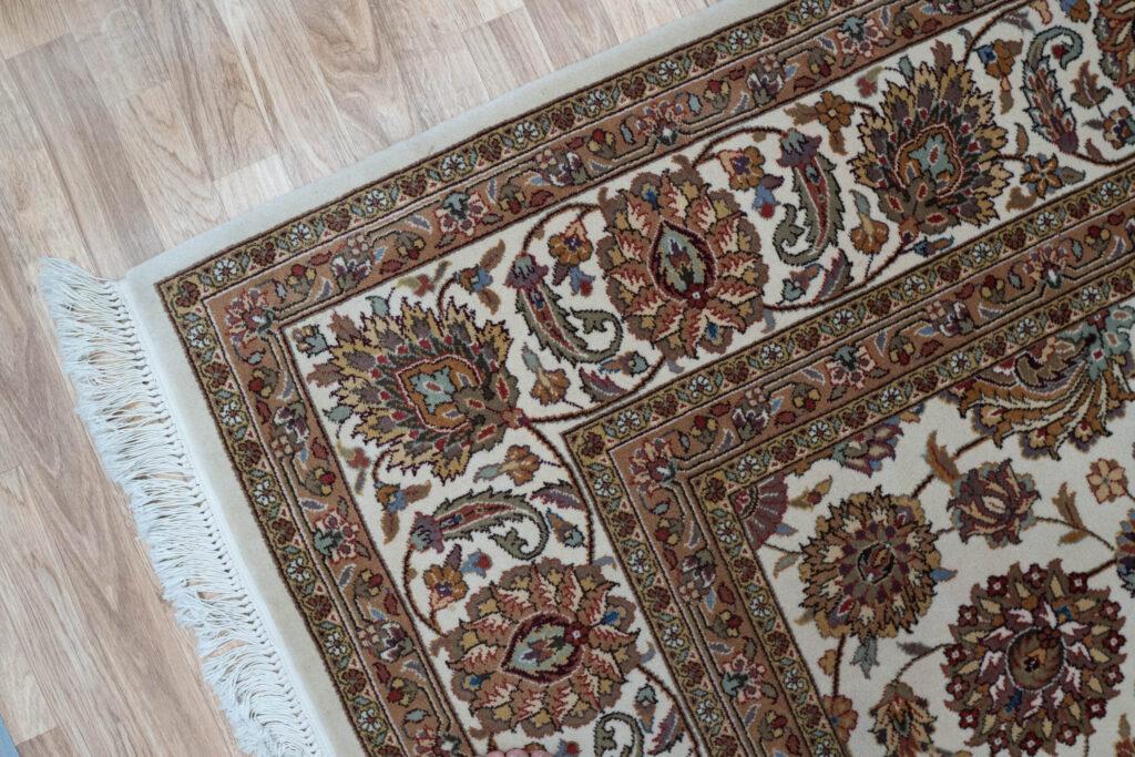 Tabriz Kurk Wool Rug 8'x10' View 7