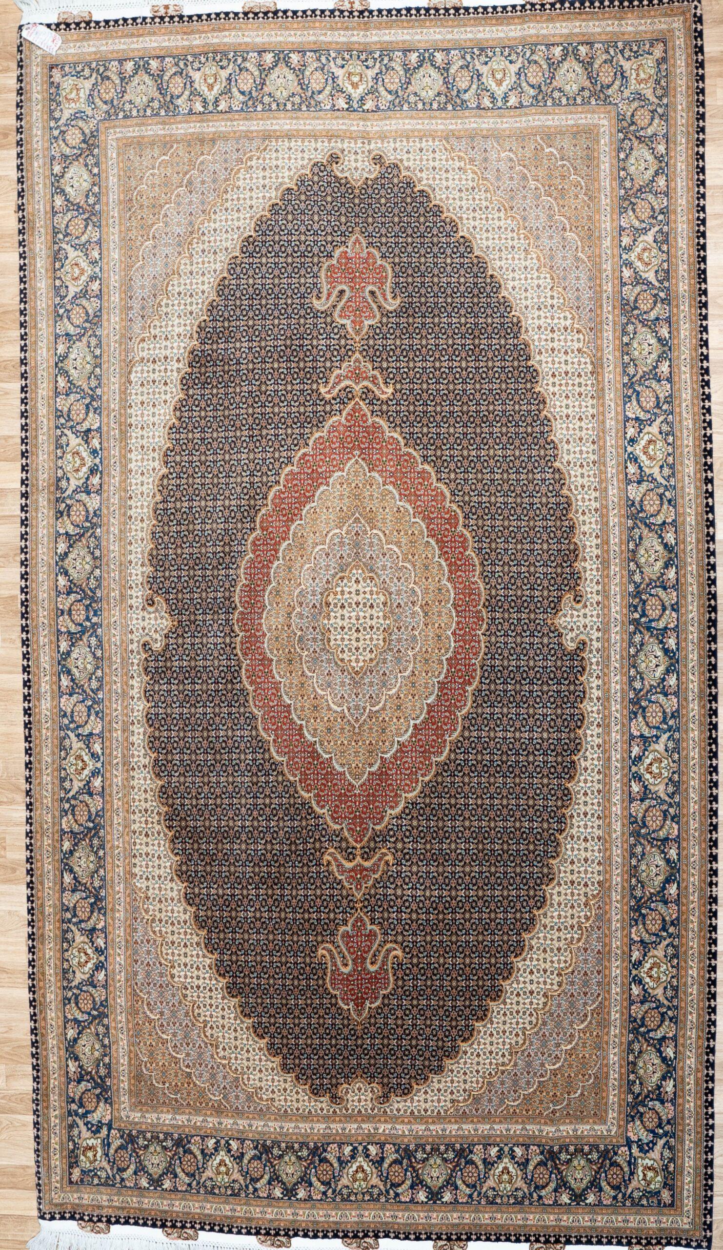 Tabriz Wool Rug 6.9x9.9