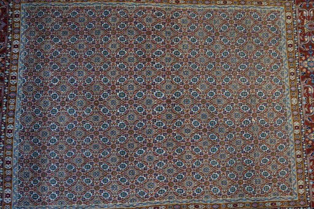 Moud Wool Silk Rug 5'x7' View 2
