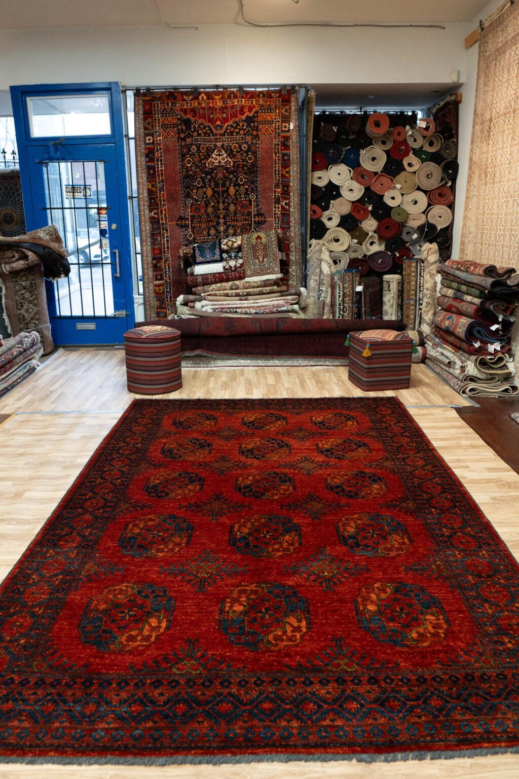 Ardabil Wool Rug 6.8x9.8 View 6