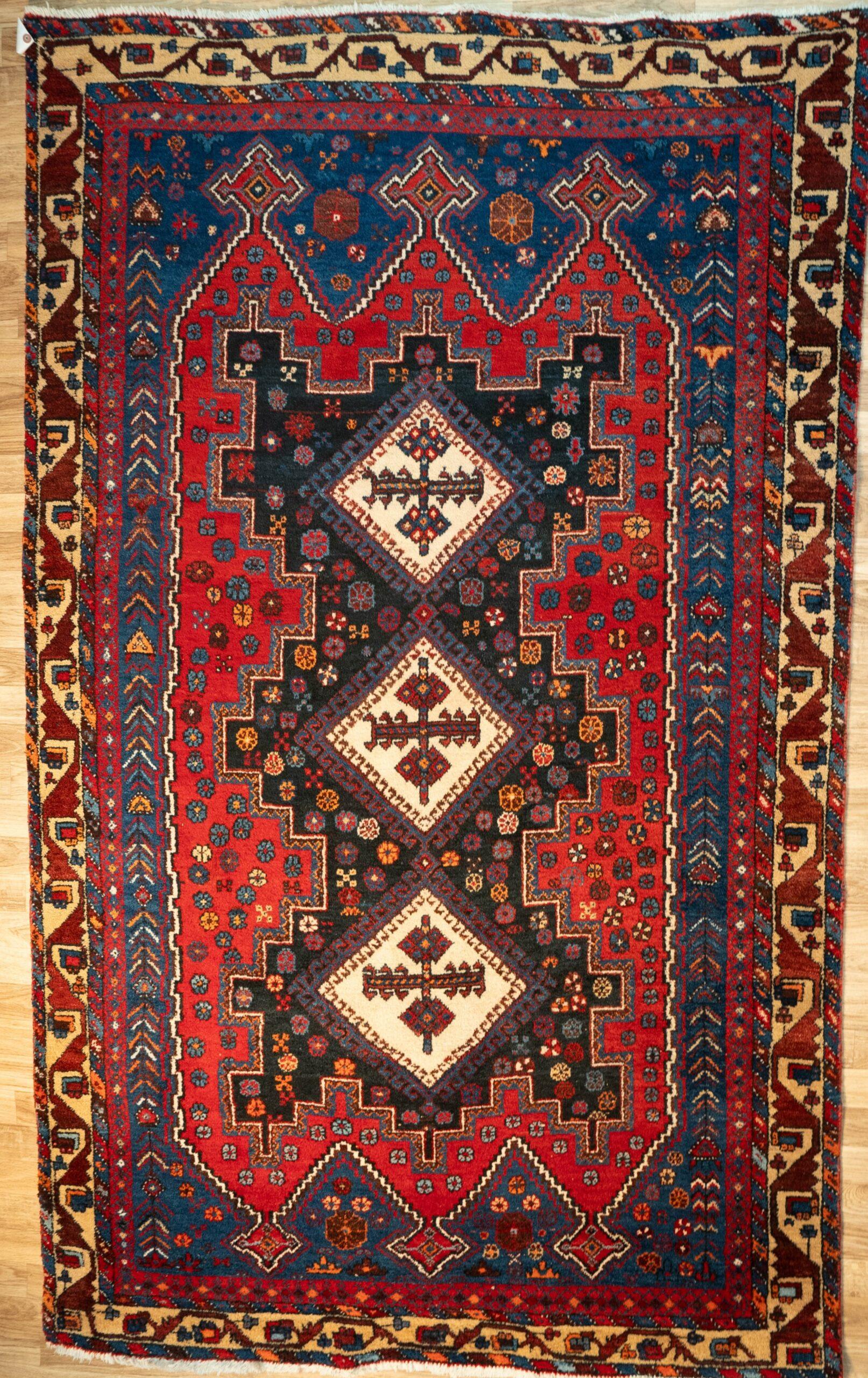 Sirjan Wool Rug 5'x7' View 1